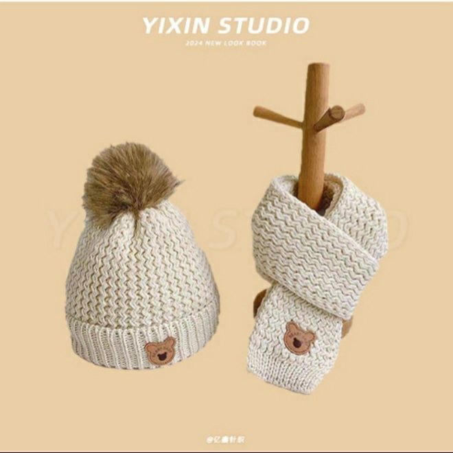 Shapka + sharf, momiq