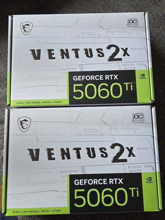 Placa Video Nvidia MSI RTX 5060Ti Ventus 2X OC 16GB White GDDR7 128bit Sigilat 5060 ti