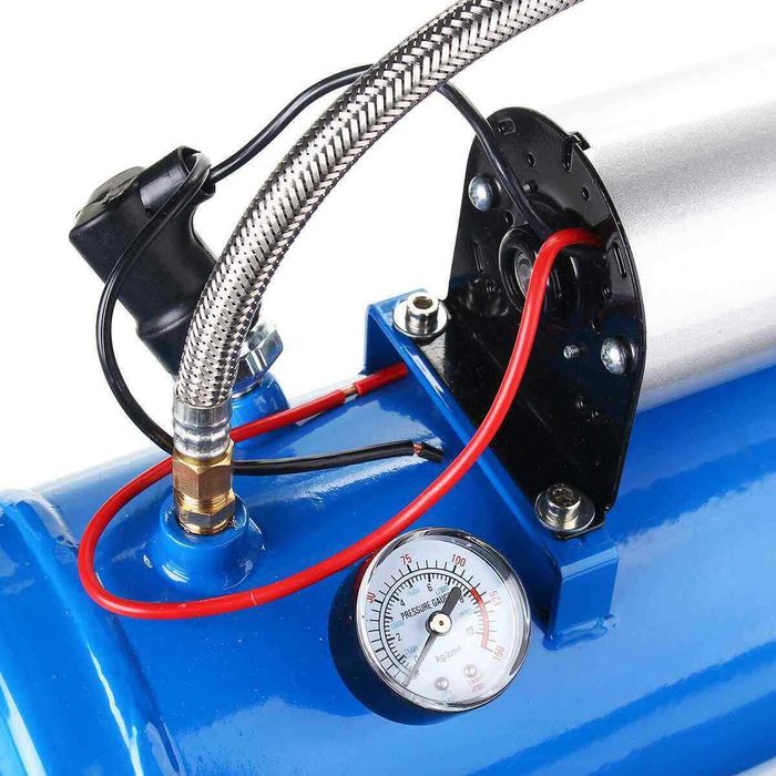 Компресор за въздух 150 PSI 8 Bar 6 Литра за помпене тромби боядисване