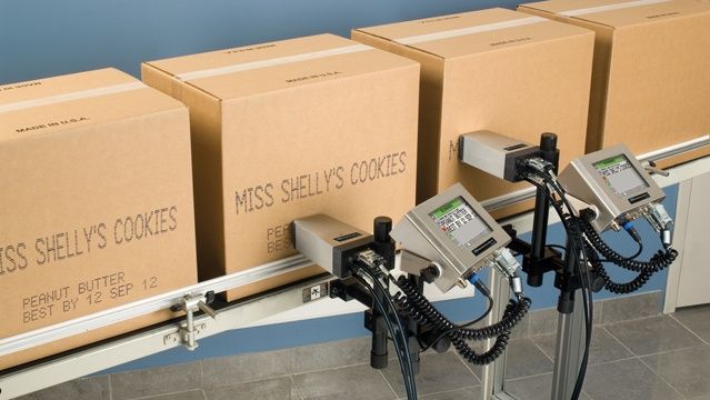 Крупносимвольный маркиратор, датер для маркировки продукции.