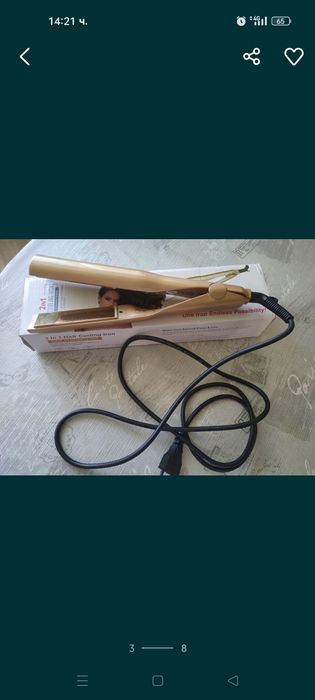 Маша за вълнообразни къдрици