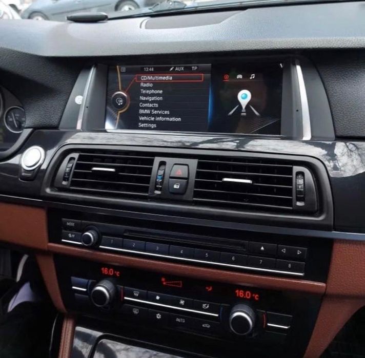 Navigatie Android Carplay BMW F10 F11 seria 5 Waze YouTube