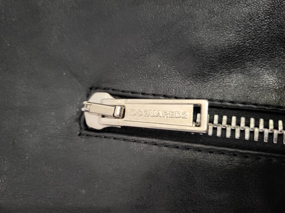 Vestă Dsquared piele mărimea 50