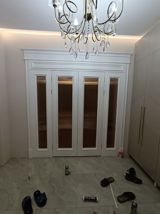 Установка  дверей