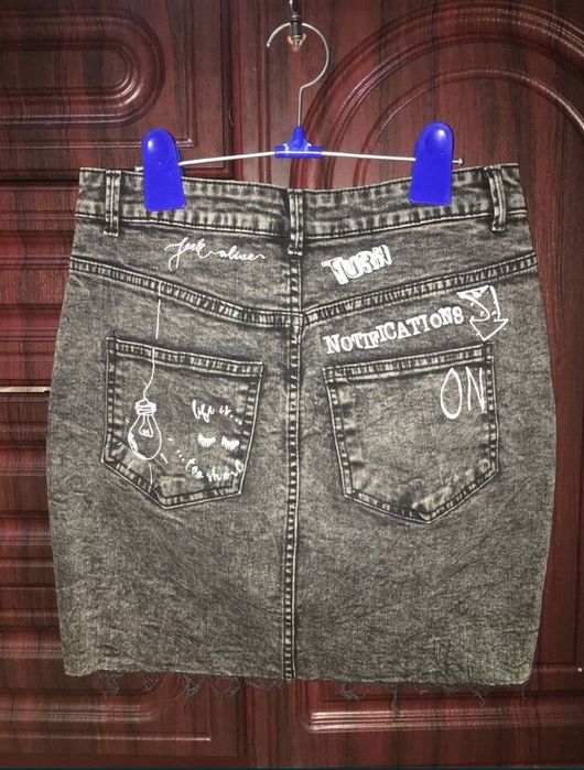 новый прям юбка сатуда