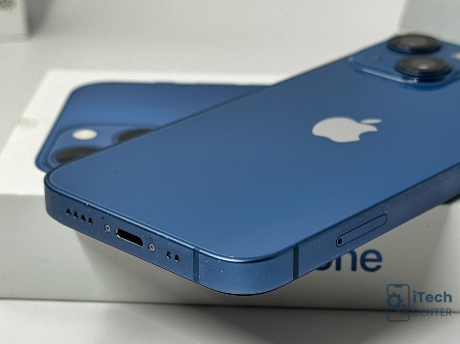 iPhone 13 mini, 256GB, Blue, 100% батерия, ОТЛИЧЕН, ГАРАНЦИЯ!
