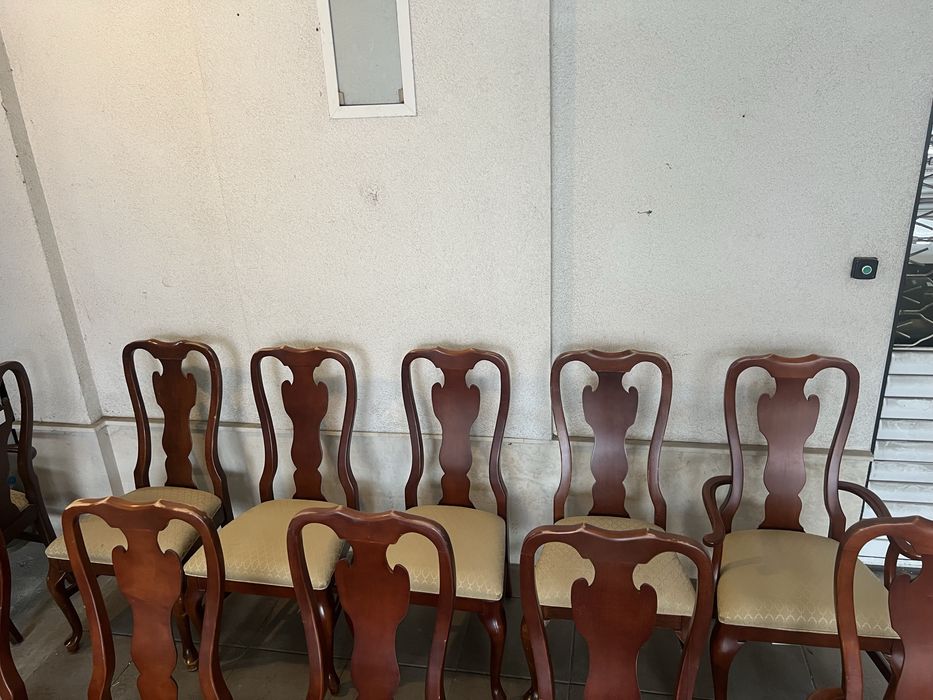 Правоъгълна трапезна маса и столове DREXEL HERITAGE