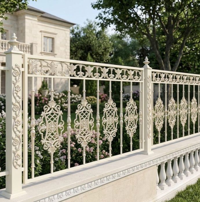 Темир гуллар ва панжаралар