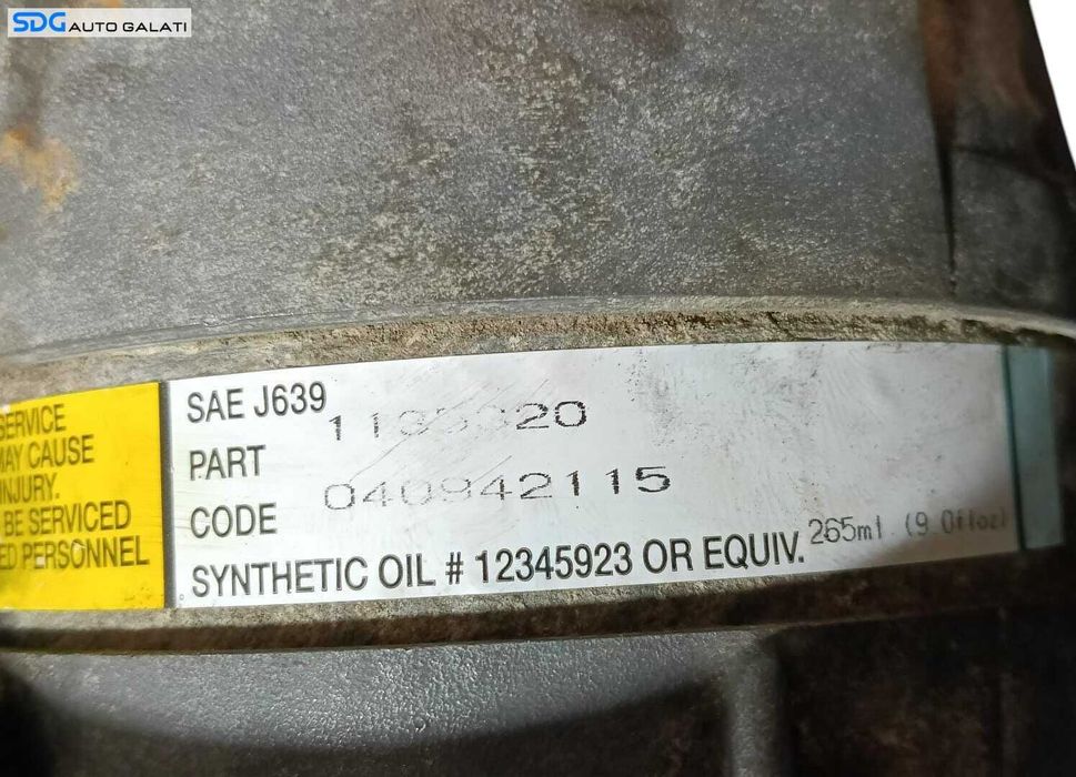 Compresor AC Aer Conditionat Clima Renault Megane 1 1.9 DCI F8Q790 1996 - 2003 Cod 1135320 12345923 [M8560]