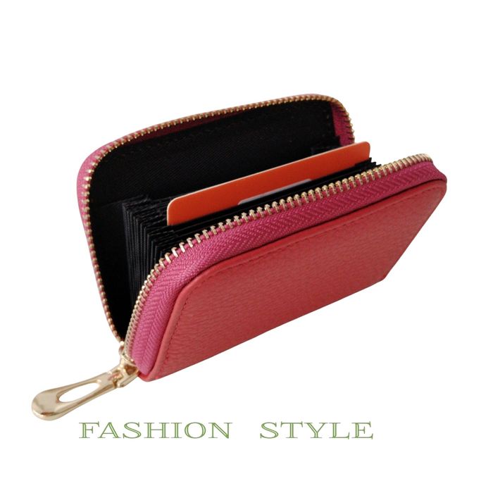 Калъф за документи от естествена кожа