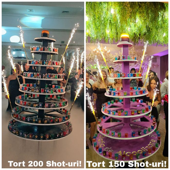Cocktail bar Evelyn/Tort de 150-200Shot-uri.