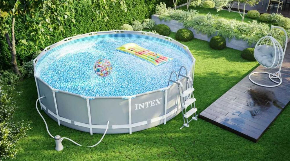 Бассейн все размеры есть Каркасный и надувной Intex оптом и розница