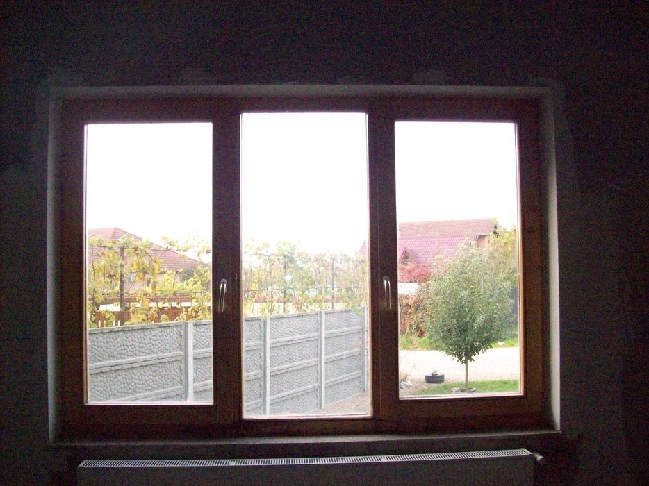 Geamuri termopan cu tâmplărie din lemn stratificat