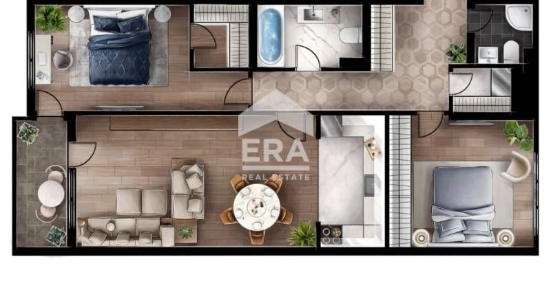 ЕРА Фаворит продава просторен тристаен апартамент в Люлин 5