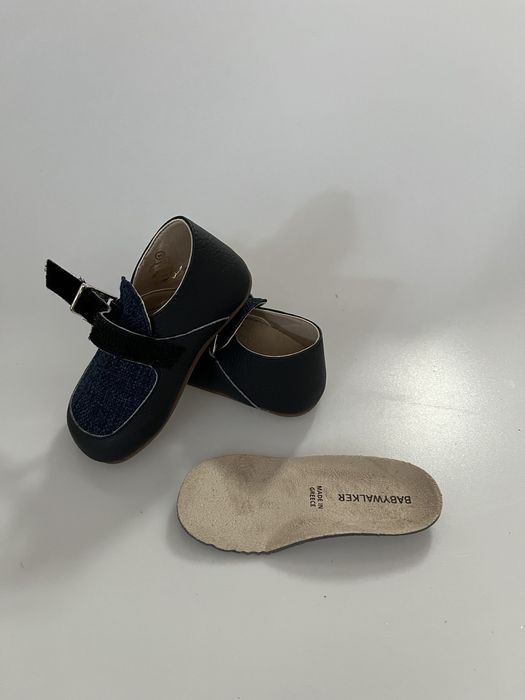 Nou! Pantofi/mocasini pt. bebelusi/copii/ baieti Babywalker marimea 19