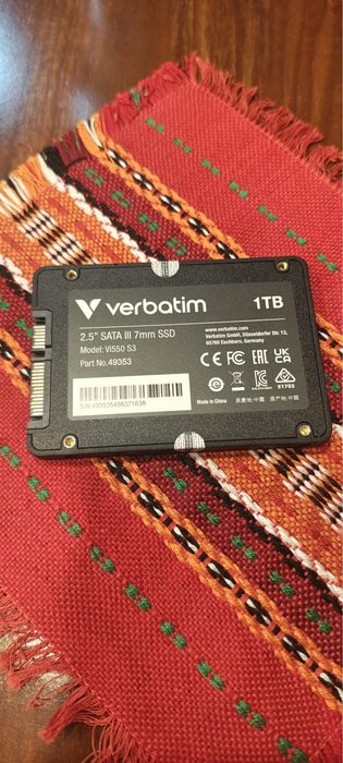 Vand hardisk ssd verbatim Vi550