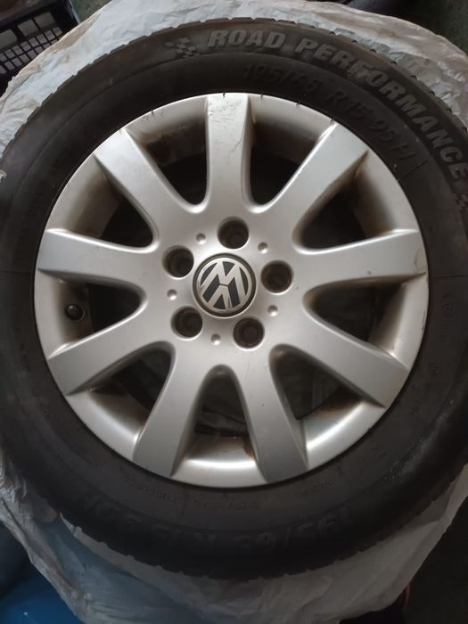 Jante de aliaj volkswagen cu cauciucuri de vara