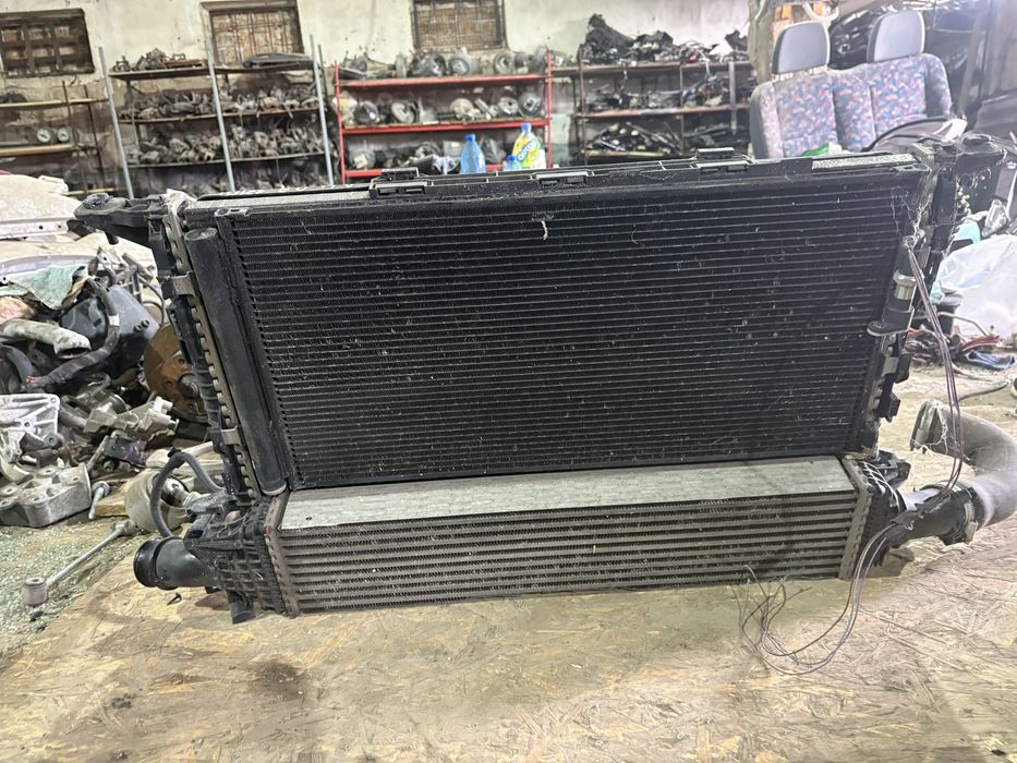 Audi a4 b8 1.8 tfsi Перка Воден и Климатичен Радиатор и Кулер