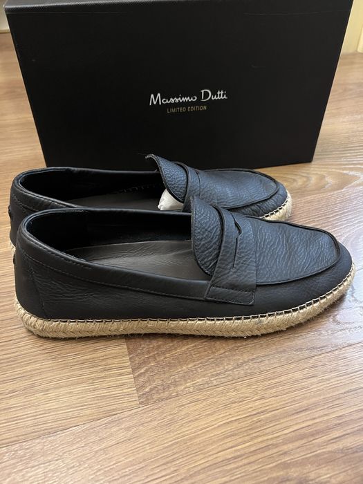 Кожаная обувь Massimo Dutti оригинал