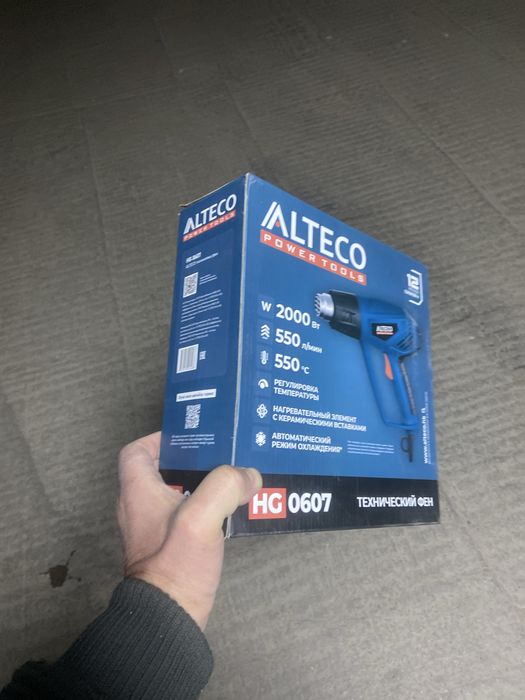 Технический фен , alteco hg0607