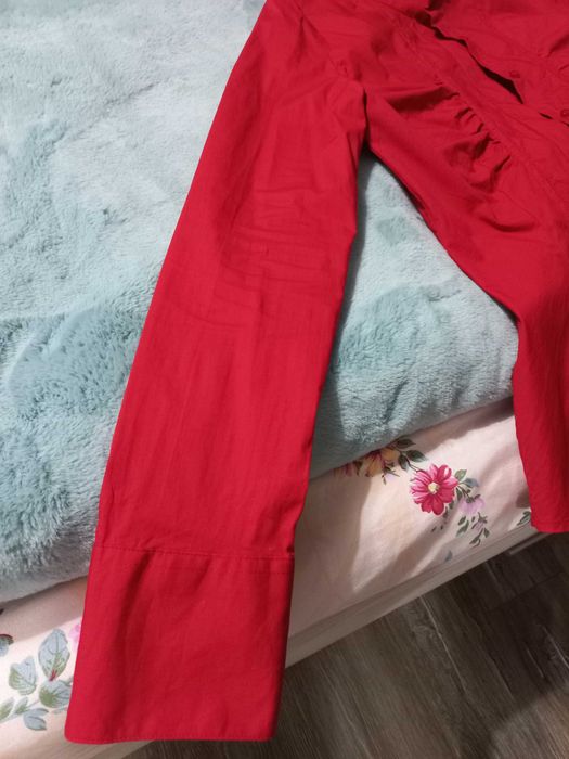 Camasa dama, rosie, in stare buna