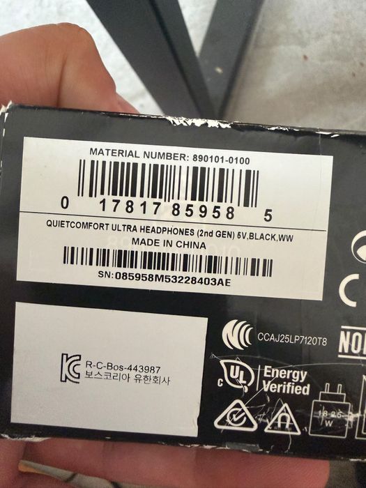 Căști Bose QuietComfort Ultra  2nd gen Produs nou sigilat!