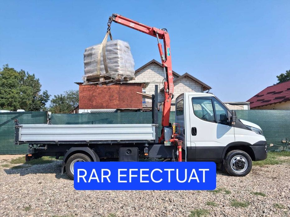 Iveco daily 35C15 cu macara