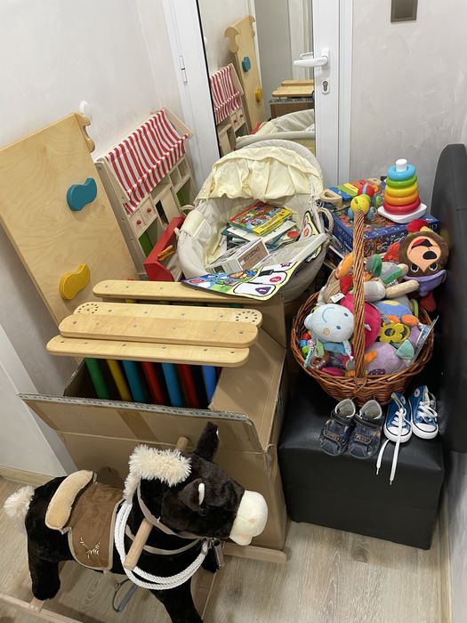 Бебешко плетено кошче