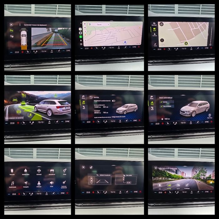 Skoda Octavia IV First Edition DSG 150CP Virtual Cockpit Matrix Tabletă Alcantara Ambientale Acc Front Assist Lane Assist Keyless Go  Cameră Cârlig E6