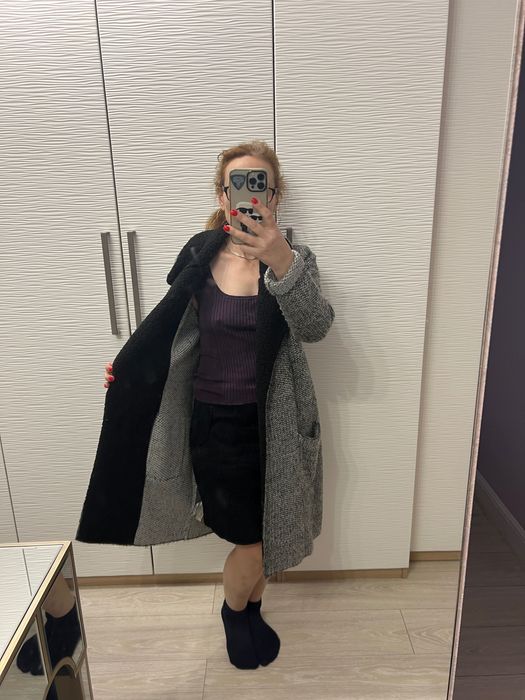 Cardigan lung BSB mar M