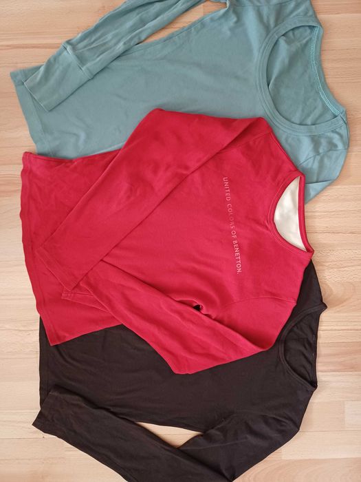 Блузки с дълъг и къс ръкав