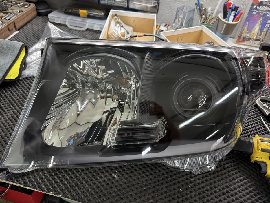 Установка линз би лэд