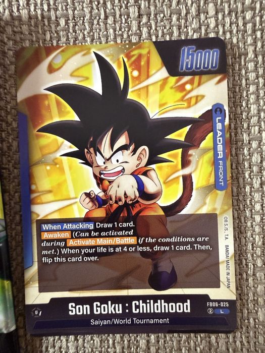 Dragon Ball Super Fusion World – Son Goku: Childhood FB06-025 Leader