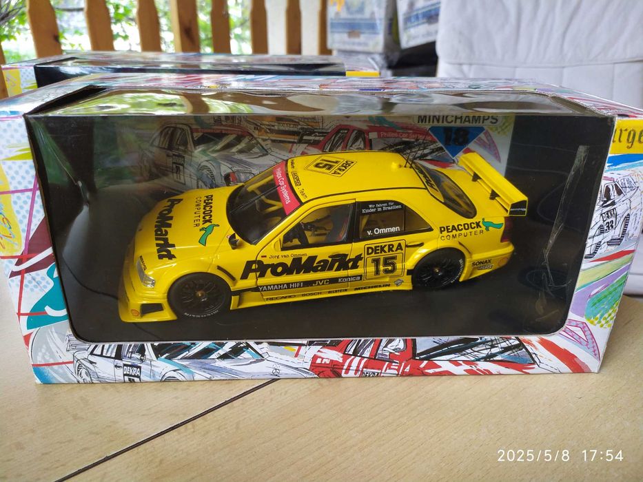 1:18 Метални Модели на MERCEDES C-Klass DTM Team AMG - UT models