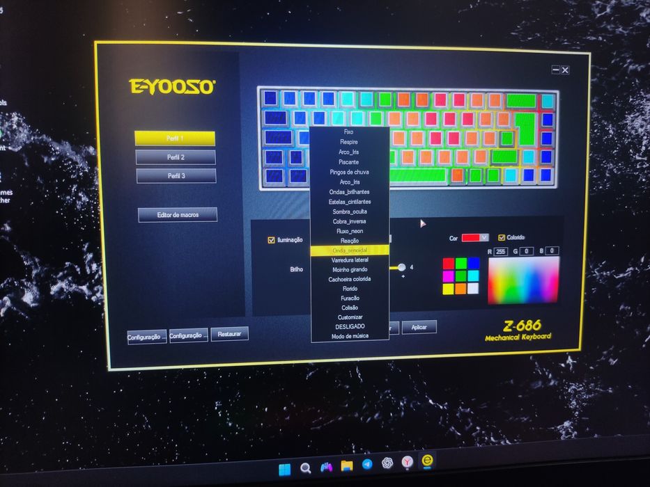 Игравой механический клавиатура