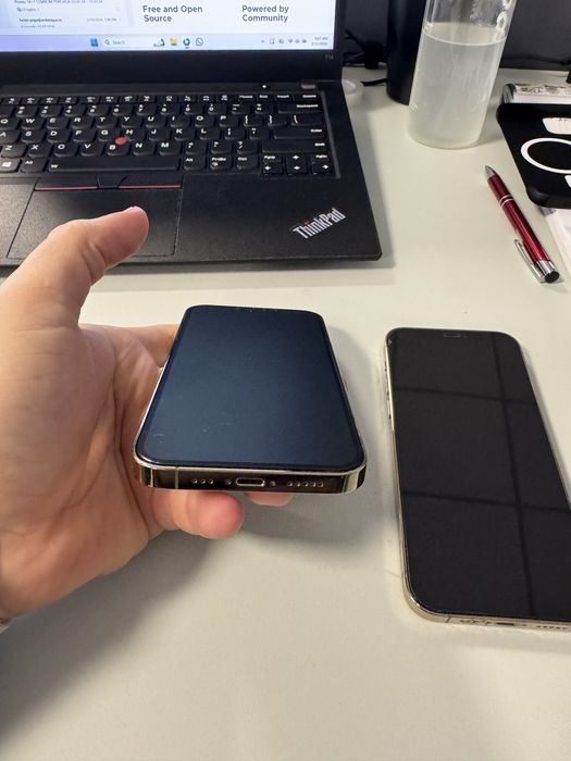 VAND(nu schimb)iphone 13pro 512 gb gold neverlock