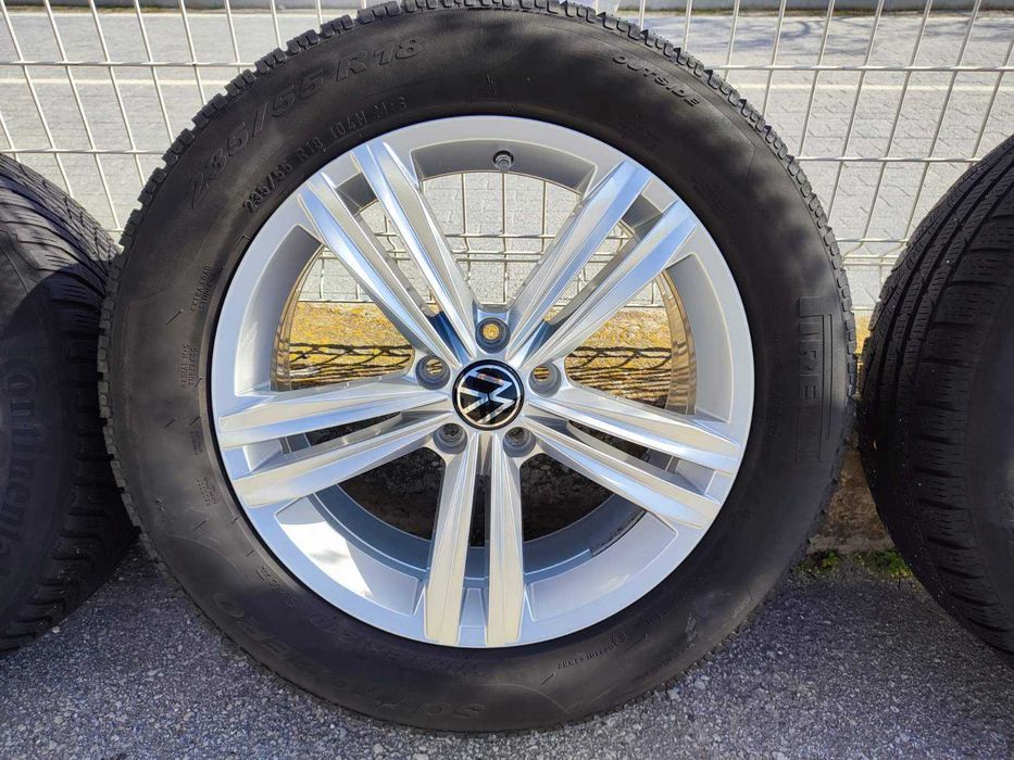 307 - 4бр. Алуминиеви джанти 18" 5x112 с гуми 235/55/18