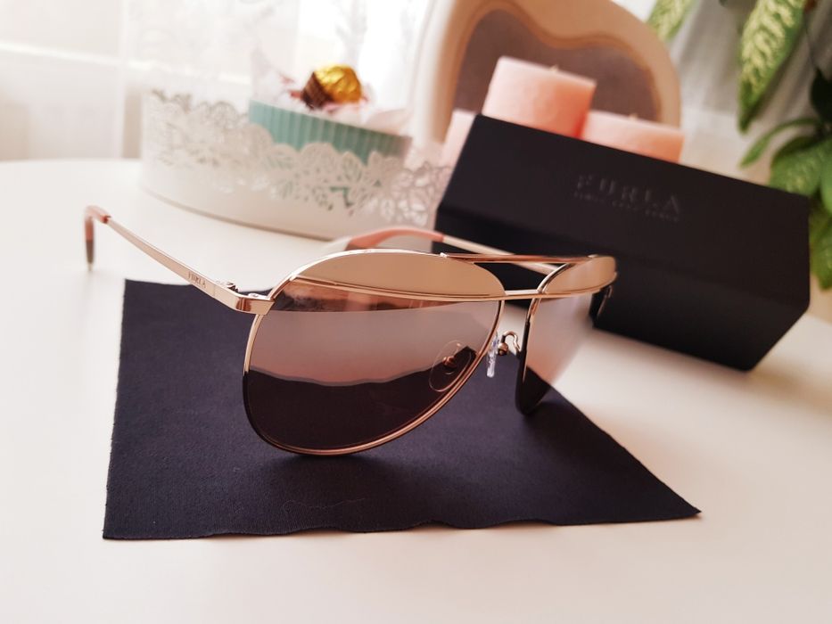 Ochelari de soare aviator Furla originali noi