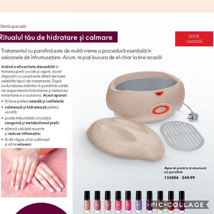 Aparat tratament parafina