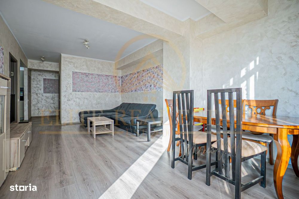 Tomis Nord/Campus - Apartament cu 2 camere, mobilat si utilat, etaj 3.