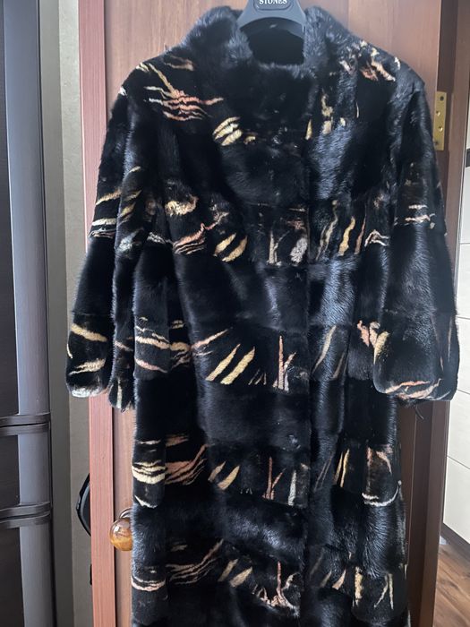 Шуба норковая французская длина