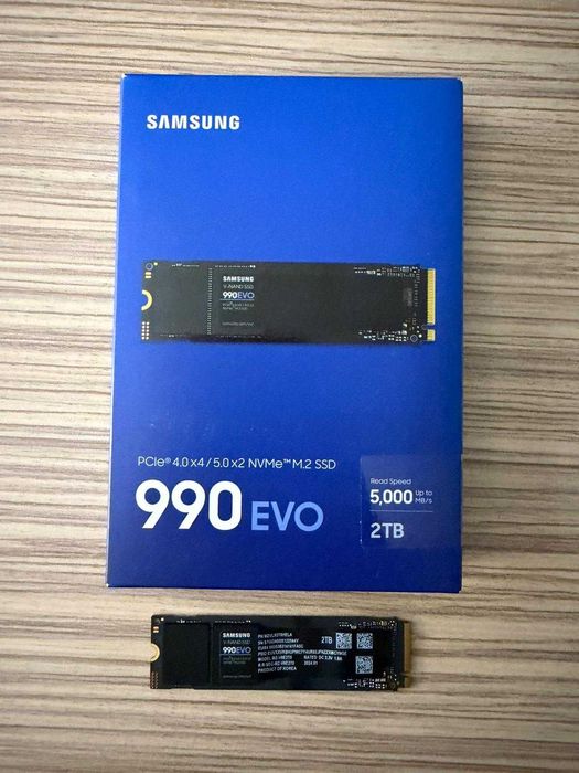 2TB Samsung SSD 990 EVO NVMe 2280 M.2 SSD