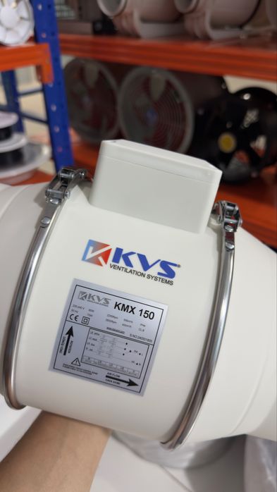 Канальные вентиляторы RAD, KMX (Kalvent) 100мм - 315мм