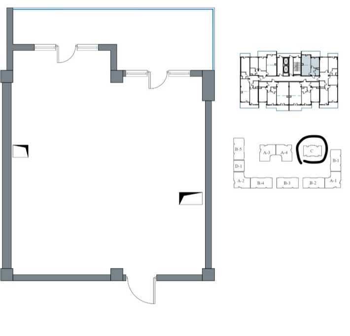 СРОЧНО! ПРОДАЁТСЯ 2/2/13 ЖК "Imperial Club City" 2-комнатная, коробка