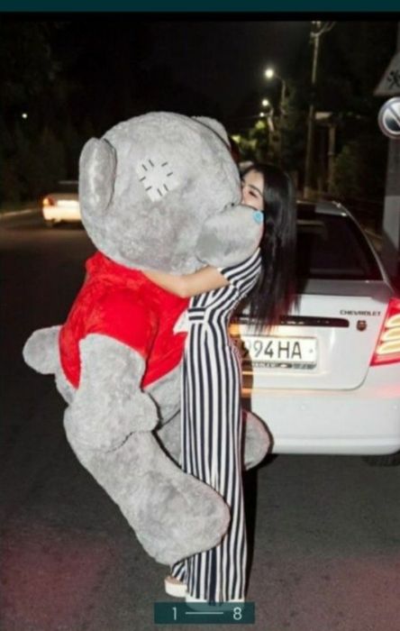 Teddi ayiqchalar Teddy ayiq Fil adyol myaxkiy detskiy (30sm 3,metr)