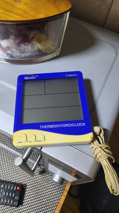 Termo/hygro/clock
