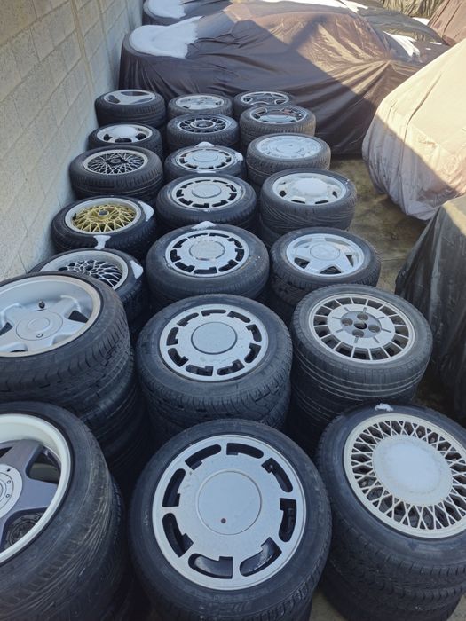 Джанти Pirelli 14 цола , 4х100 ,6j , et38 , 195/45/14 Vw , Bmw e30