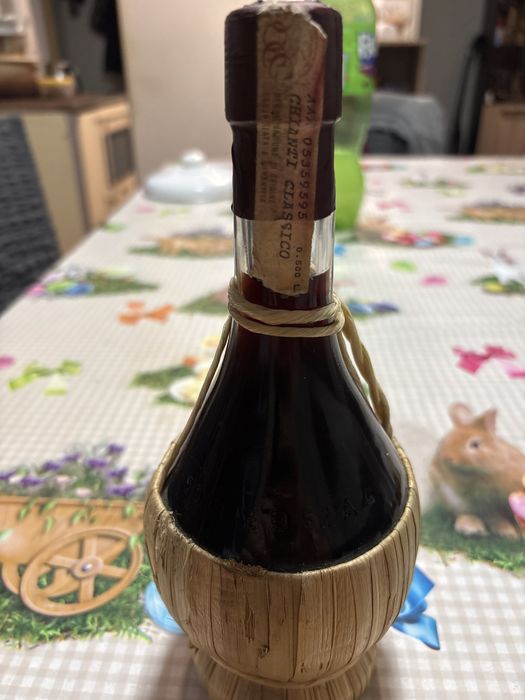 Rocca delle Macìe Chianti Classico 1995 – колекционерско италианско вино, оригинална бутилка