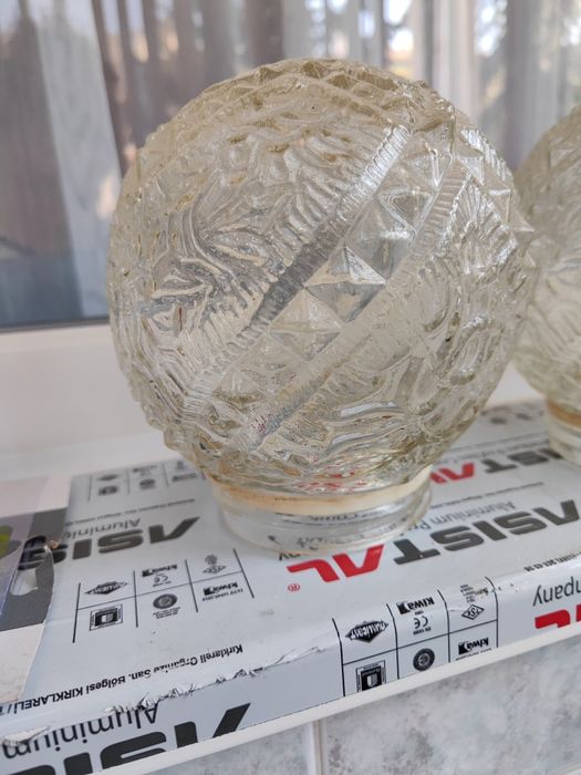 Ретро стъклени плафониери