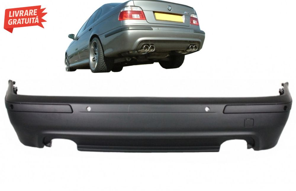 Bara Spate BMW Seria 5 E39 Evacuare Dubla (1995-2003) cu PDC